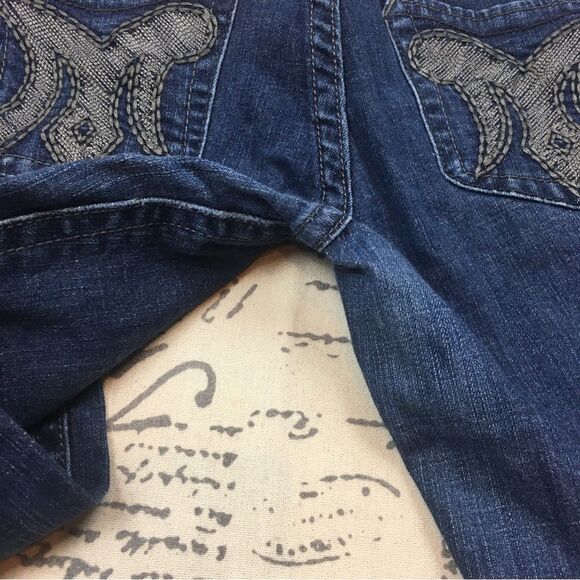 MEK Denim Cypress Slim Boot 29/34 Womens Jeans - Picture 8 of 11